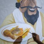 Cat Lukis Dinding Mural Tebet