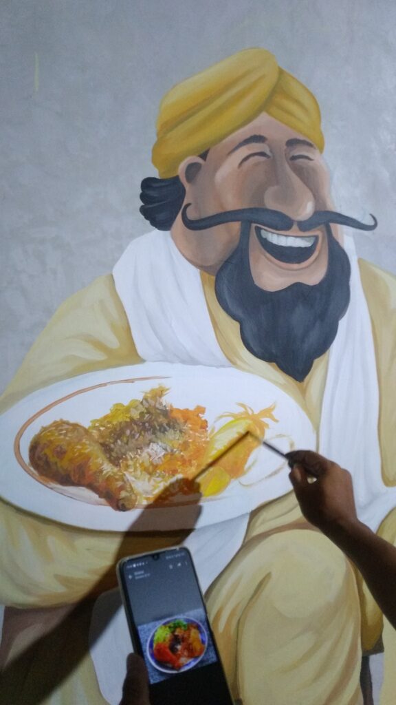 Cat Lukis Dinding Mural Kebayoran Baru