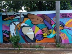 Jasa Seni Mural tangerang selatan