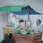 Cat Lukis Dinding Mural Koja