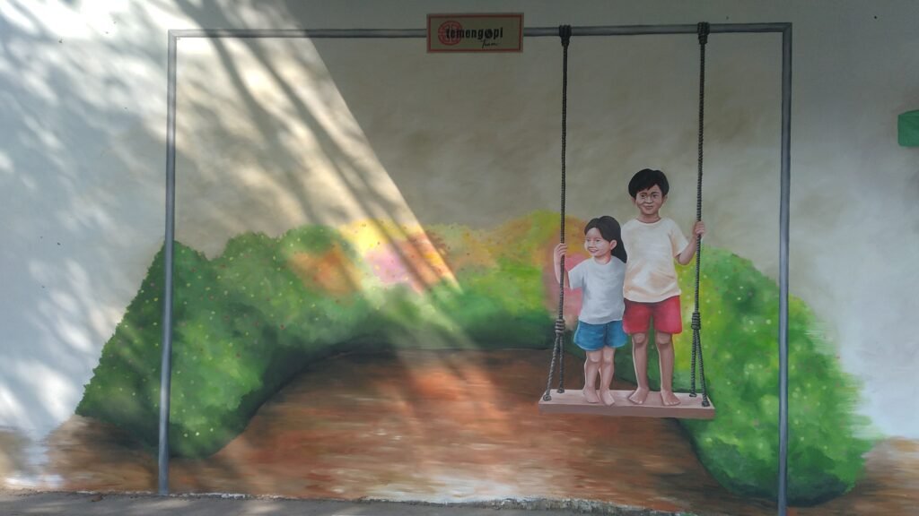 Cat Lukis Dinding Mural di Kembangan