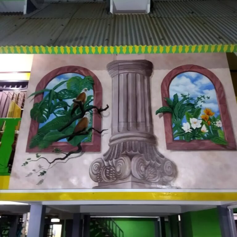 Cat Lukis Dinding Mural Pasar Minggu