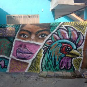 Jasa Mural Abstrak