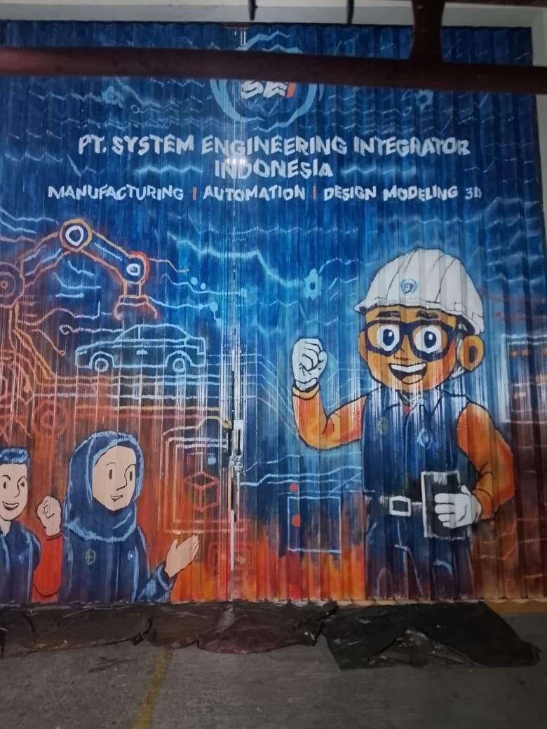 Jasa Mural Kantor Murah
