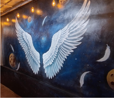 Jasa Mural Realis Kafe