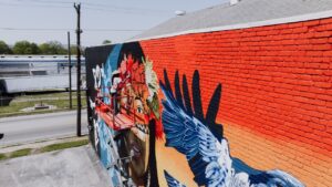 Desain Mural Outdoor
